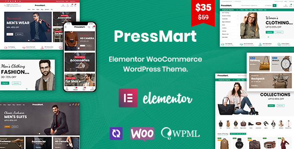 PressMart - Modern Elementor WooCommerce WordPress Theme