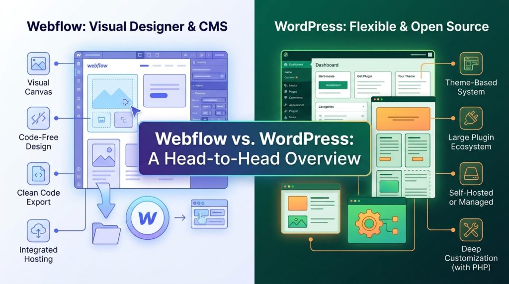 Webflow vs WordPress