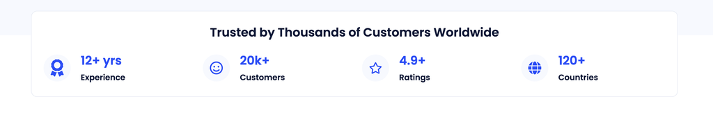 9. Proven Experience and Customer Trust